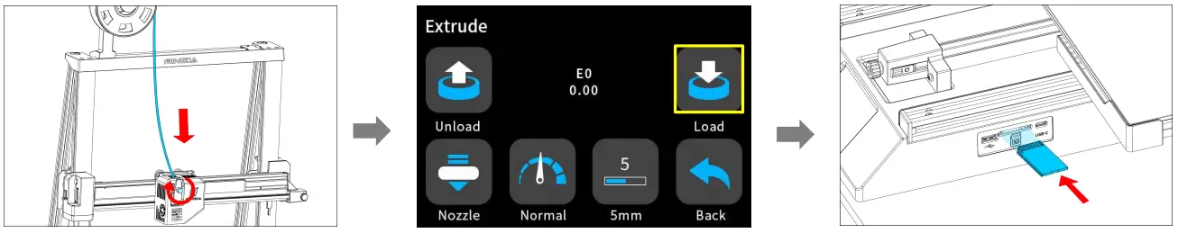 MINGDA Magician Pro 3D Printer - filament