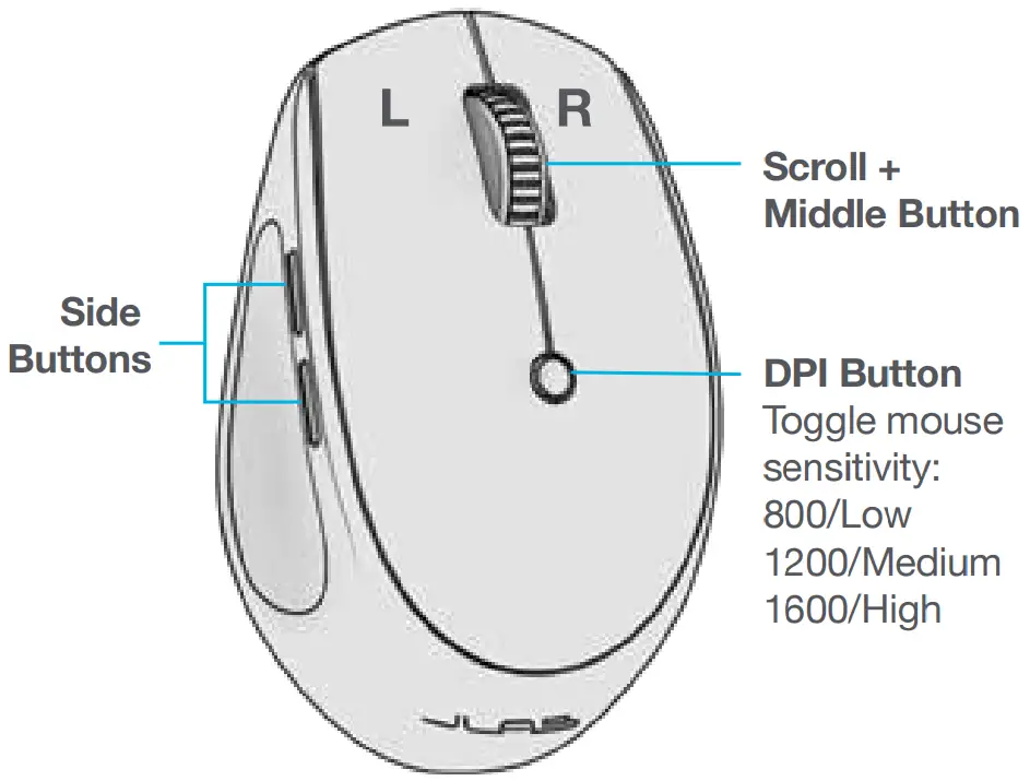 JLAB GO Mouse and GO Charge Wireless Mouse - fig8
