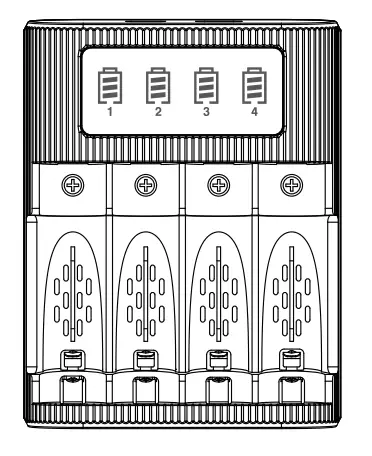 EBL TB 6409 LCD Rechargeable Smart Quick Universal Charger