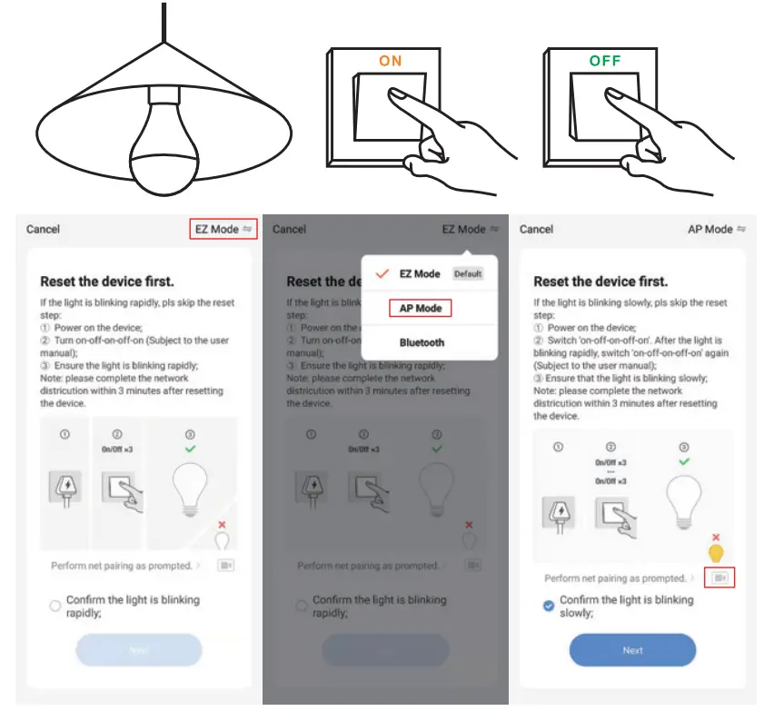 elinksmart WBLC9 WiFi Smart Light - App Mode