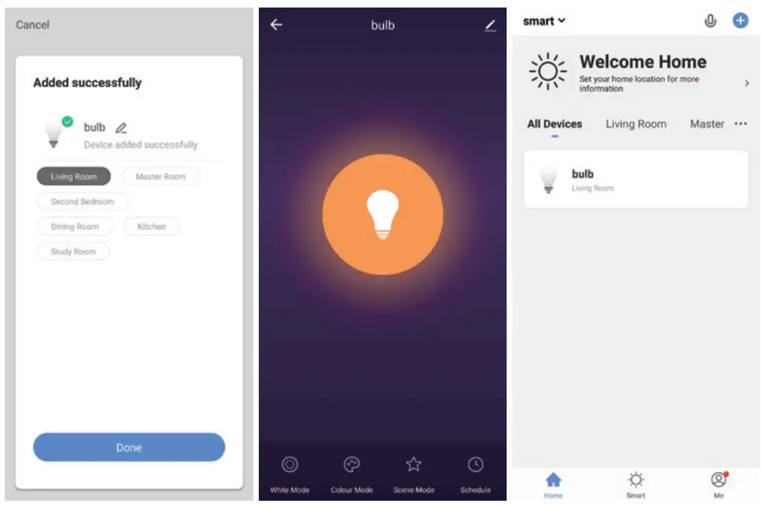 elinksmart WBLC9 WiFi Smart Light - Configaration