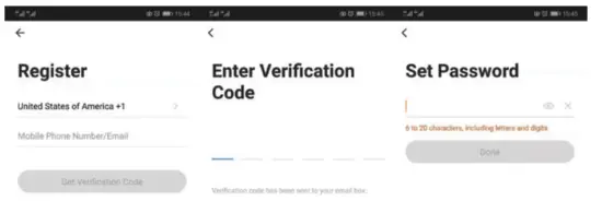 elinksmart WBLC9 WiFi Smart Light - Pasword