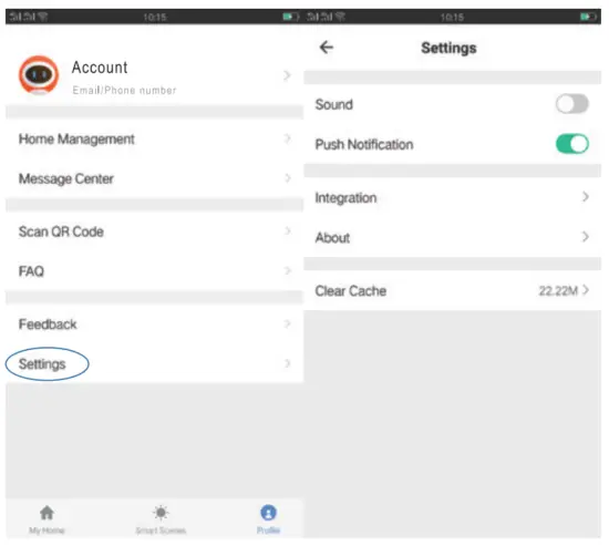 elinksmart WBLC9 WiFi Smart Light - Setting 3