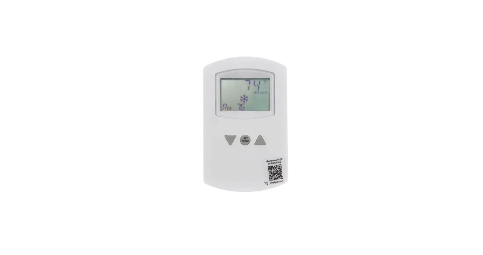 Simplyvav Ste-8001 Digital Wall Sensor User Guide