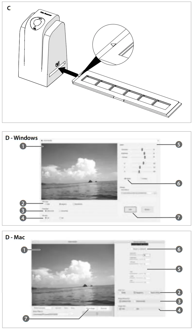 nedis FISC3650BK Film Scanner - fig 2