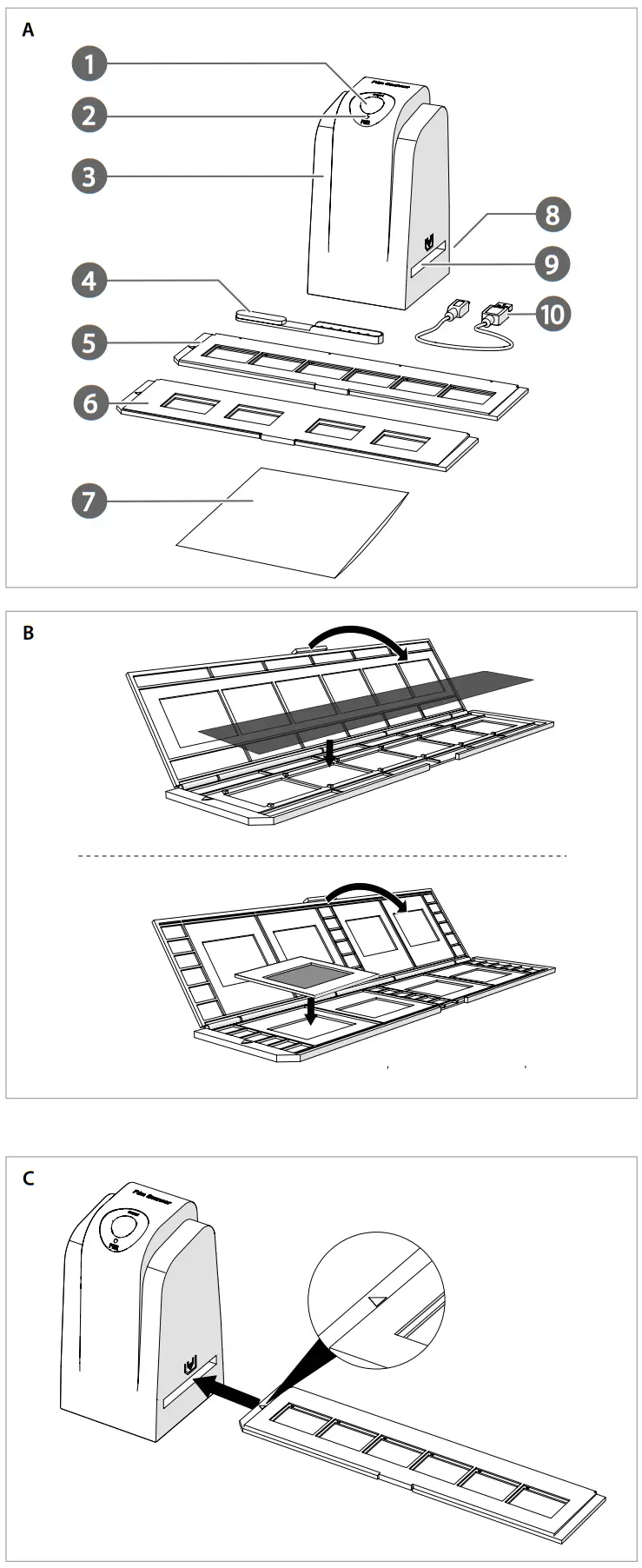 nedis FISC3650BK Film Scanner - fig
