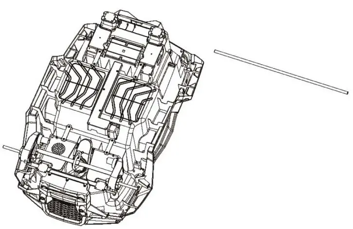 Handan City Jianerle Toy ZH130435198508 Electric Four wheeler for children Installation Guide - Install the rear axle