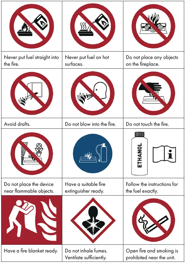 KLARSTEIN 10032144 PHANTASMA GLASSY Ethanol Fireplace-fig1