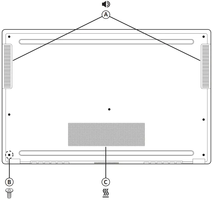 intel LAPBC510 NUC 11 Performance Laptop Kit - Fig