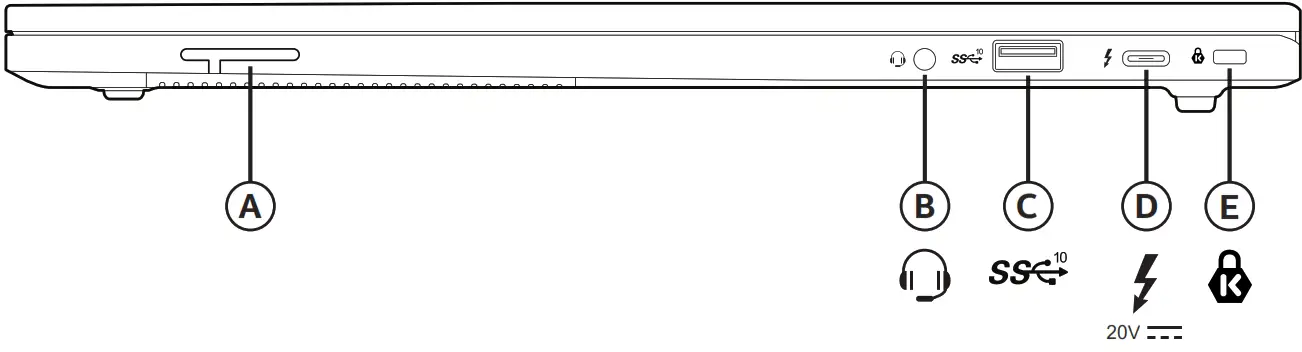 intel LAPBC510 NUC 11 Performance Laptop Kit - Overview 1