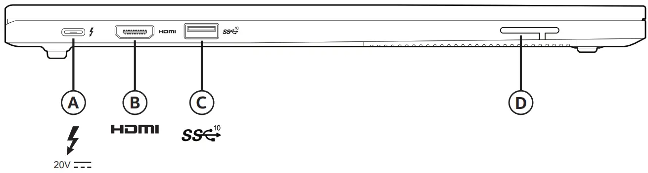 intel LAPBC510 NUC 11 Performance Laptop Kit - Overview 2