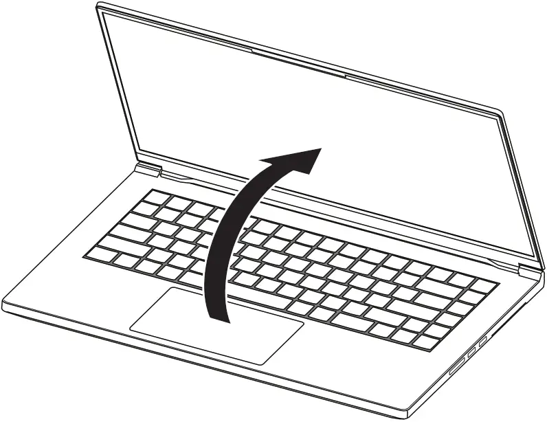intel LAPBC510 NUC 11 Performance Laptop Kit - The display panel