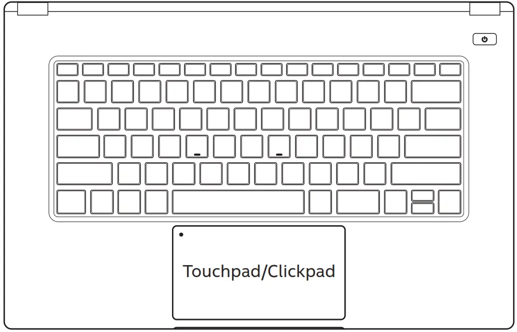 intel LAPBC510 NUC 11 Performance Laptop Kit - Touchpad