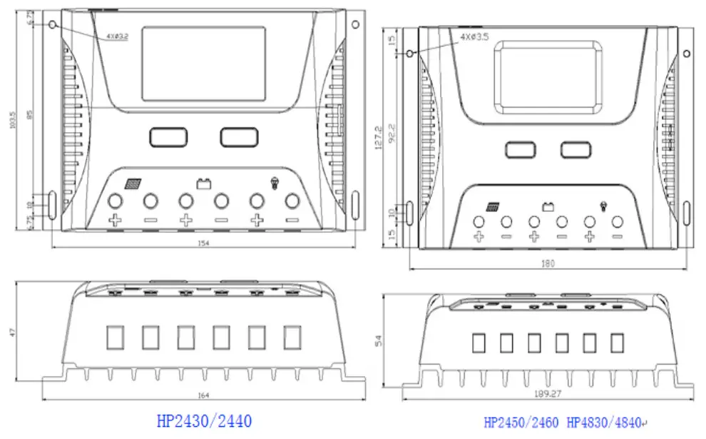HP Smart Solar Charge Controller - Installation Instructions and Precautions