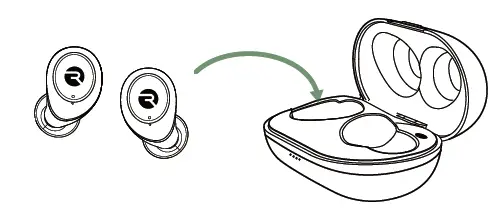 RAYCON RBE715 Essential Earbuds with Charging Case fig 5