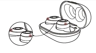 RAYCON RBE715 Essential Earbuds with Charging Case fig 6