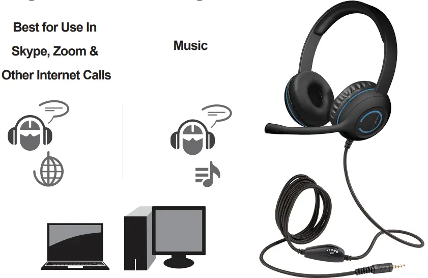 Cyber Acoustics AC-5002 Analog Headset-fig3