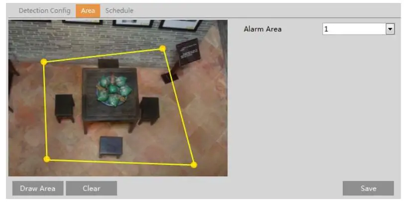 Speco 2MP IP Camera User Manual - Enable region intrusion detection alarm
