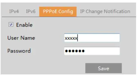 Speco 2MP IP Camera User Manual - PPPoE Config
