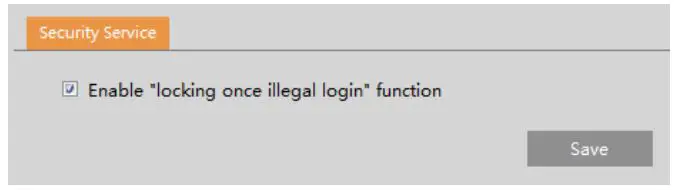 Speco 2MP IP Camera User Manual - Security Management