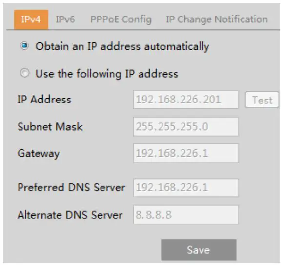 Speco 2MP IP Camera User Manual - TCP IP