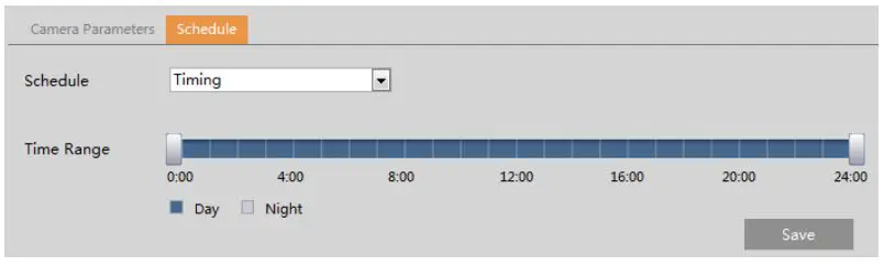 Speco 2MP IP Camera User Manual - Timing