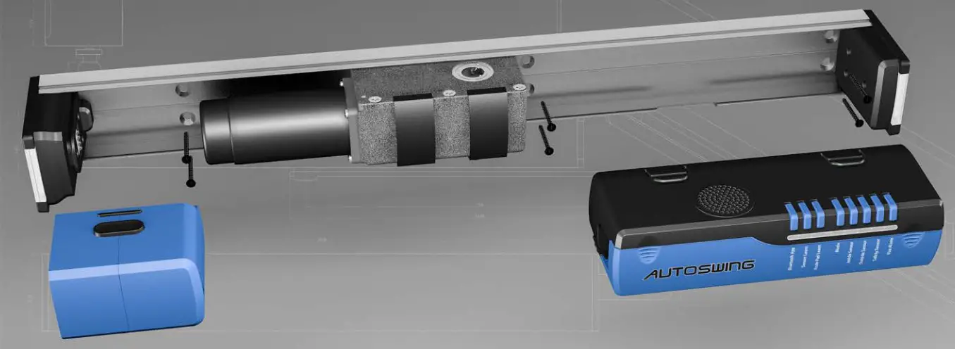 AUTOSLIDE AS01BC Automatic Patio Door Starter Kit - FIG17