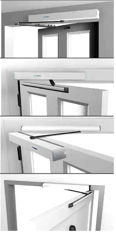 AUTOSLIDE AS01BC Automatic Patio Door Starter Kit - FIG6