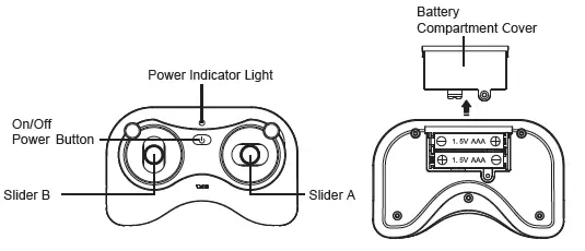 Doubleeagle Industry JV8026 Remote Control -FIG1