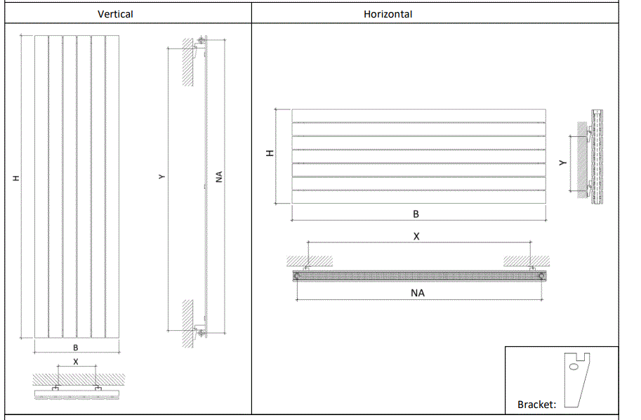 XIMAX-1928BTU-Apus-Designer-Towel-Radiator-FIG-5