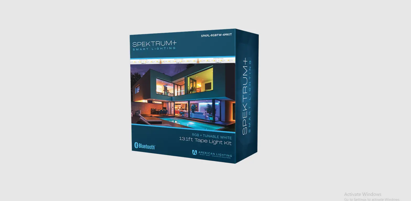 Spektrum Spkpl-rgbtw-4mkit Rgb Plus Tunable White 13.1ft Tape Light Kit Instruction Manual