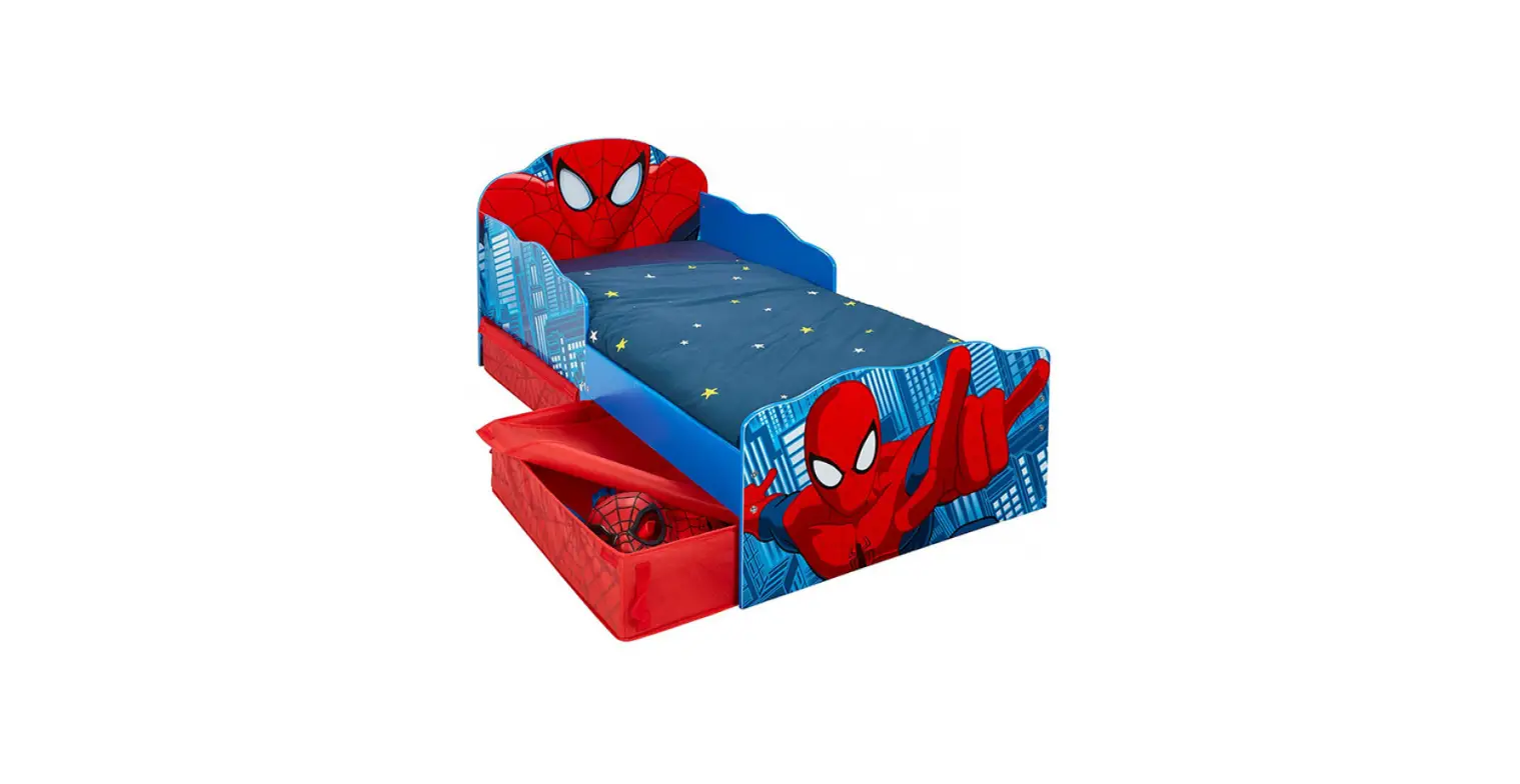 Worlds Apart 70764 Spider Man Bed With Storage And Night Light Instruction Manual