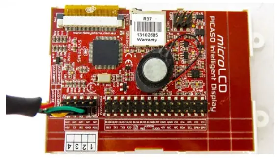4D SYSTEMS uLCD 24PTU Intelligent Display Modules - figure 4