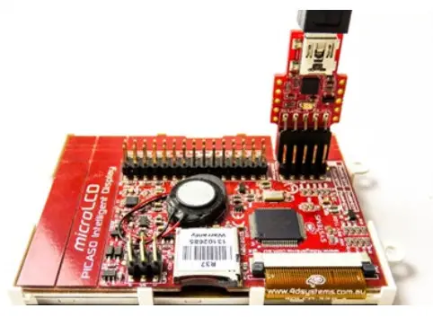 4D SYSTEMS uLCD 24PTU Intelligent Display Modules - figure 5