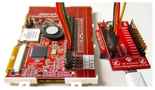4D SYSTEMS uLCD 24PTU Intelligent Display Modules - figure 7