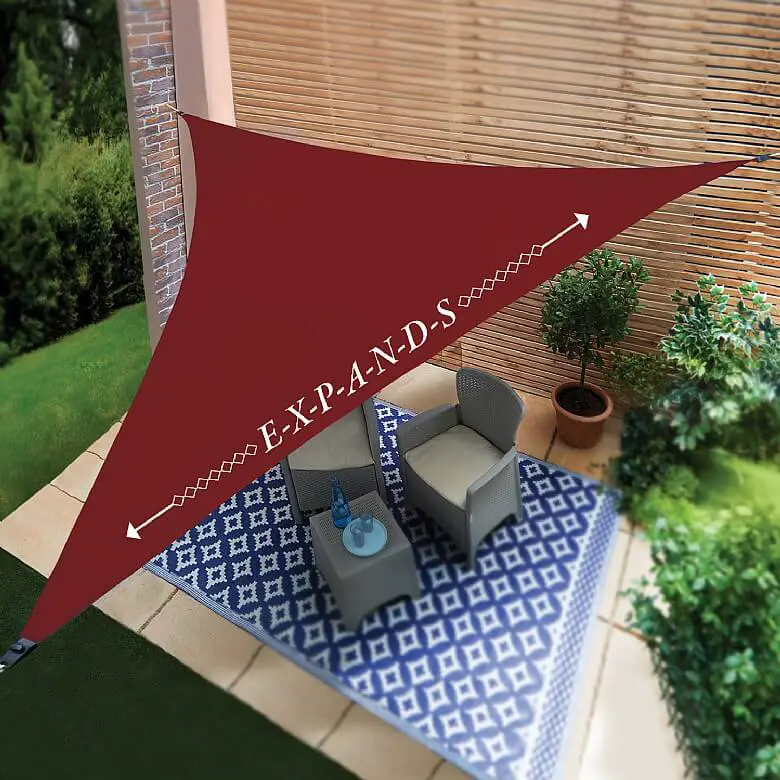 GAINSBOROUGH K345 Triangle Expanding Sail Shade-fig1