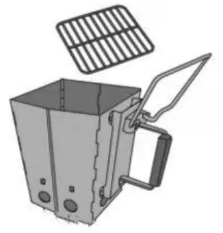 kmart 43089154 BBQ Collapsible Charcoal - grill smoothly