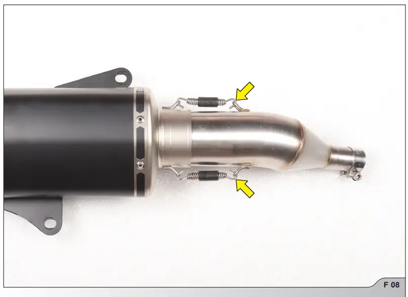 AKRAPOVIC S-B10SO13 HZC Slip On Line Carbon Fiber Muffler - fig 3