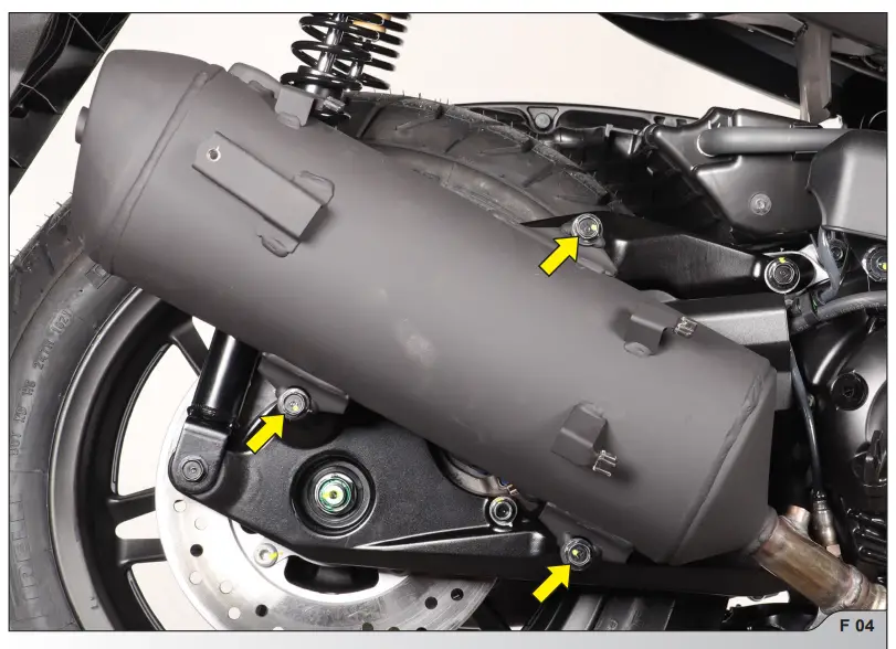 AKRAPOVIC S-B10SO13 HZC Slip On Line Carbon Fiber Muffler - fig 7