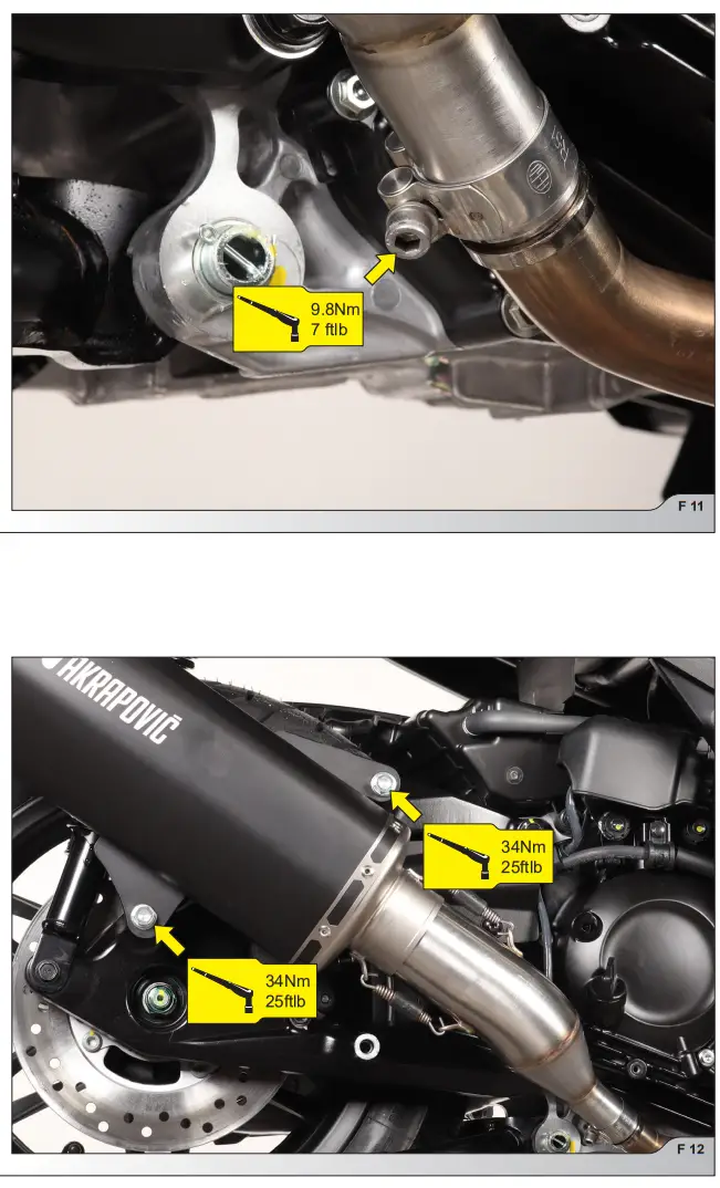 AKRAPOVIC S-B10SO13 HZC Slip On Line Carbon Fiber Muffler - fig