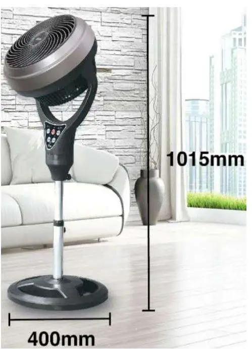 PowerPac IF9669 iFAN 12 Inch Stand Fan with Convertible Height Air Circulator Instruction Manual - ENVIRONMENTAL TIP