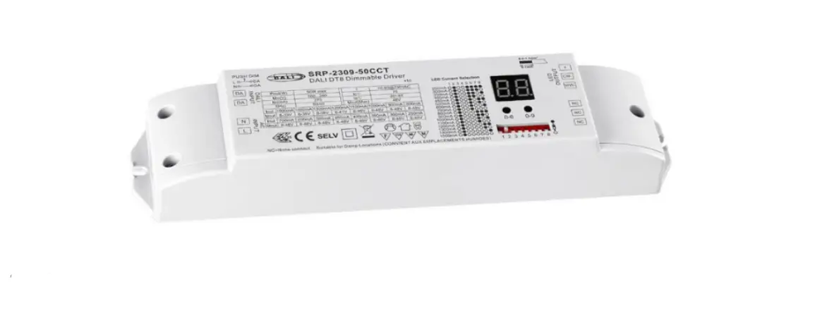 Sunricher 50w Dali Dt8 Led Driver For Tunable White Instructions