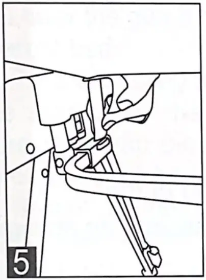Edinburgh 4016933 Classic Co Sleeper - Assembly Cribe 5