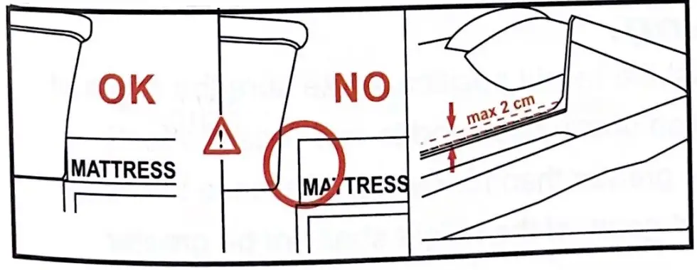 Edinburgh 4016933 Classic Co Sleeper - Drop Side 2