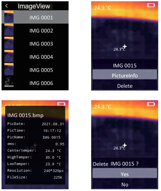 UNI T UTi120S Thermal Imaging - Device 15