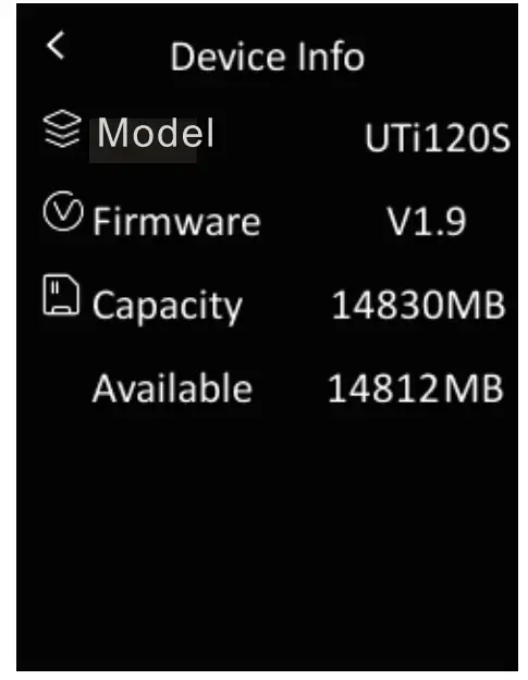 UNI T UTi120S Thermal Imaging - Device