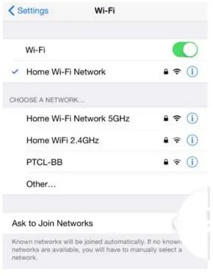 Connection instruction