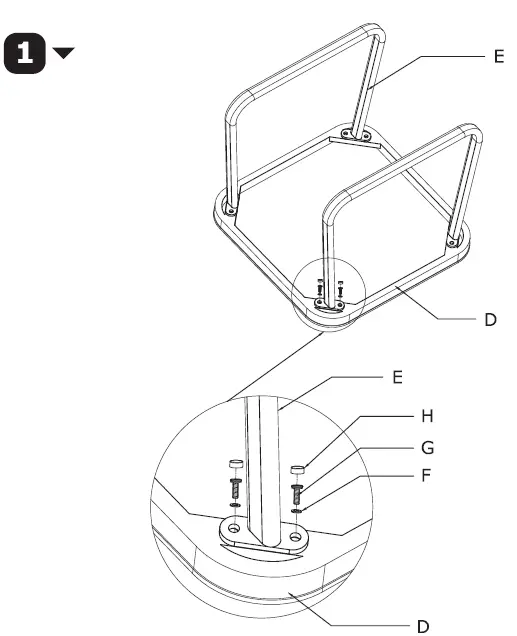 Alpulon NP10222 3 Piece Patio Bistro Set-4
