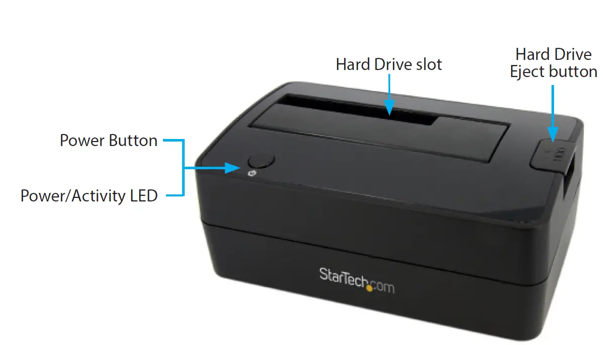 StarTech com SATDOCKU3S SATA HDD Docking Station 1