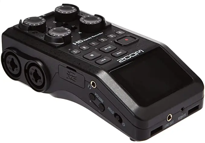 ZOOM H6 All Black (2020 Version) Portable Studio-product